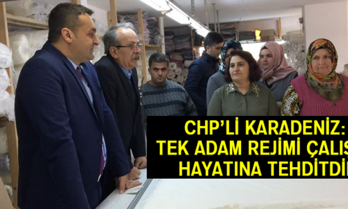 Chp’li Karadeniz: Tek Adam Rejimi Çalışma Hayatına Tehditdir