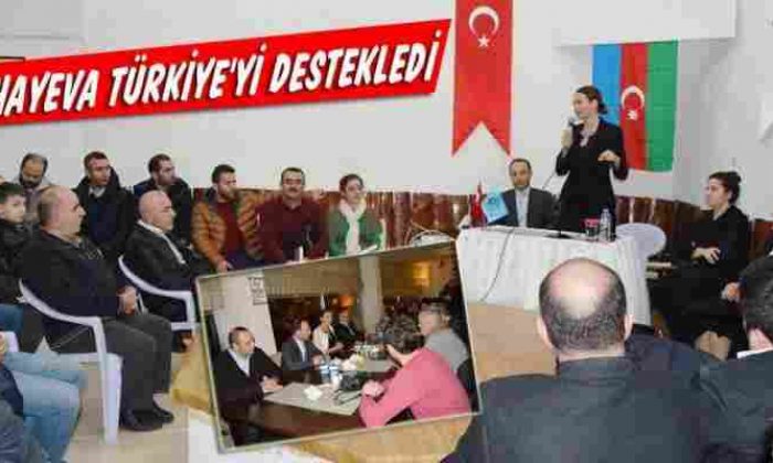 Azerbaycan Milletvekili Pashayeva Sinop’ta