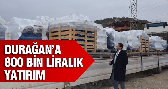 Durağan’a 800 Bin TL’lik Yatırım