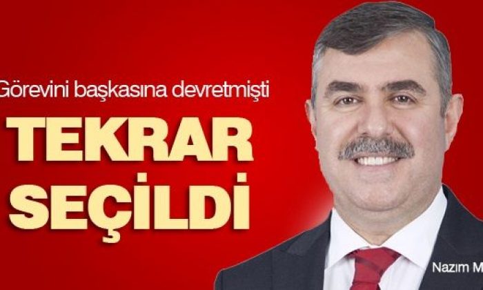 Nazım Maviş Tekrar Yerel Yönetimler Başkan Yardımcısı Oldu
