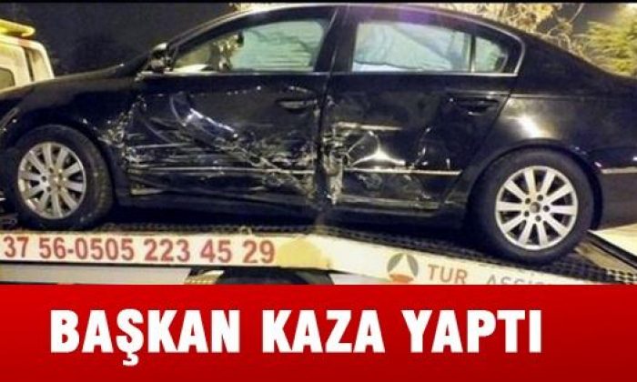 Saraydüzü Belediye Başkanı Kaza Yaptı