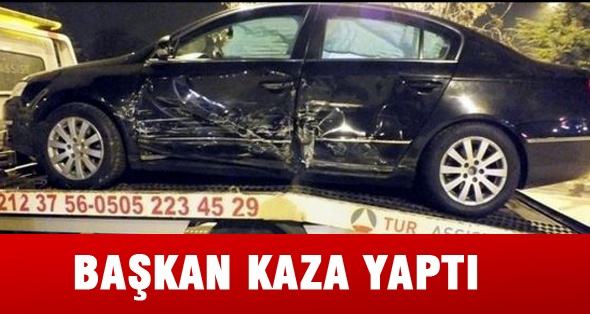 Saraydüzü Belediye Başkanı Kaza Yaptı