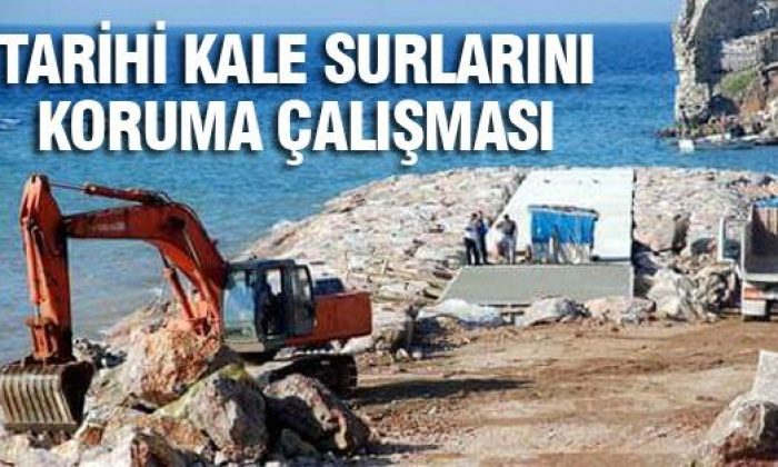 Sinop’ta Kale Surlarını Koruma Çalışması