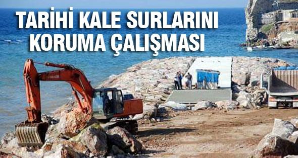 Sinop’ta Kale Surlarını Koruma Çalışması