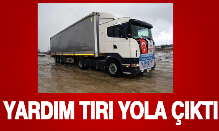 Yardım TIR’ı yola çıktı