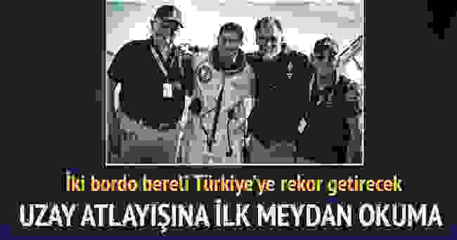 Uzay atlayışına bir meydan okuma daha!