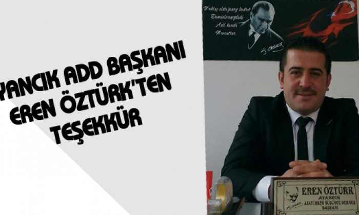 ADD’den Teşekkür