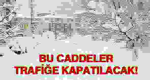 Ayancık’ta Caddeler Trafiğe Kapatılacak