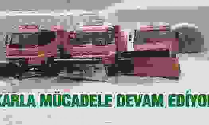 Karayolları Sinop’ta Karla Mücadele Ediyor