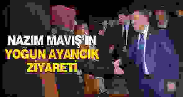 Nazım Maviş’in Yoğun Ayancık Ziyareti