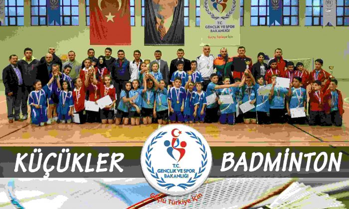 Okul Sporları Küçükler Kız/Erkek Badminton İl Birinciliği Sona Erdi