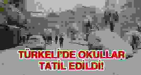 Türkeli’de Okullar Tatil Edildi