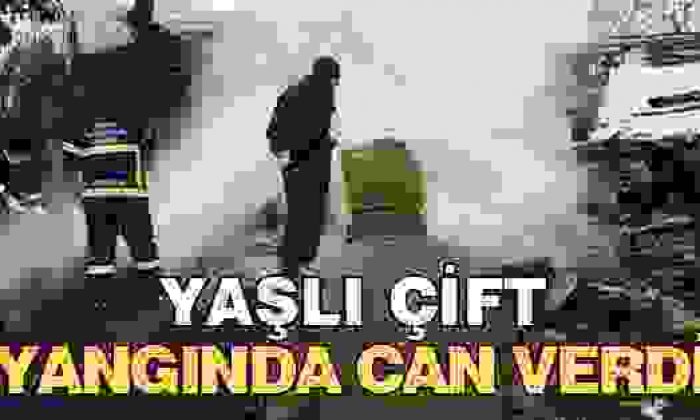 Ayancık’ta Yaşlı Çift Yangında Can Verdi