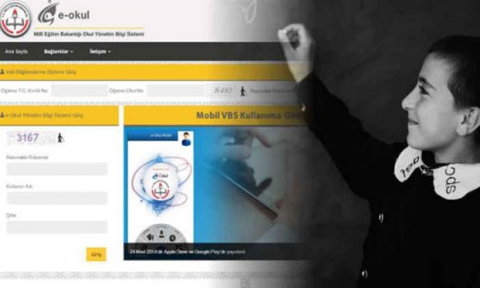 E-Okul VBS ile öğrenci karne notu ve devamsızlık bilgileri