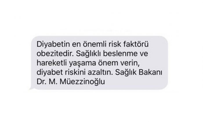Sağlık Bakanlığı SMS ile rahatsız mı ediyor?