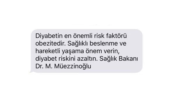 Sağlık Bakanlığı SMS ile rahatsız mı ediyor?