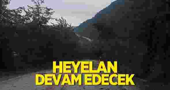 Ayancık’ta Heyelan Devam Edecek