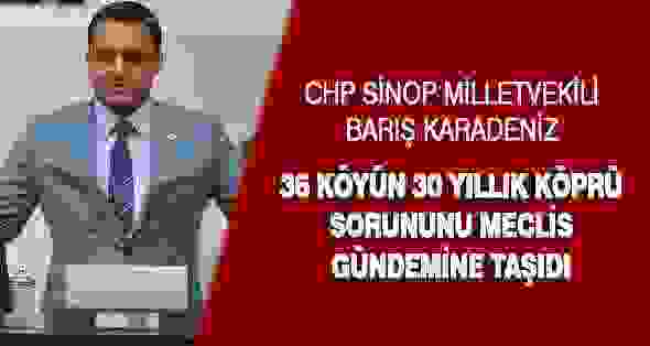 36 Köyün 30 Yıllık Köprü Sorununu Meclis Gündemine Taşıdı