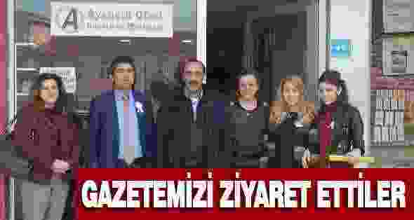 Gazetemizi ziyaret ettiler