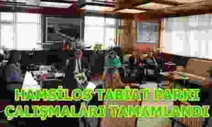 Hamsilos Tabiat Parkı Peyzaj Projelerinin Arazi Çalışmaları Tamamlandı