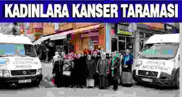 Ayancık Belediyesi Ketem İşbirliği İle Kadınlara Kanser Taraması