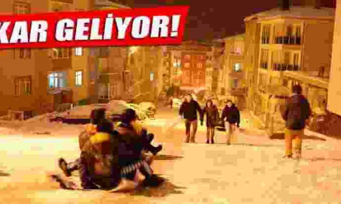 Kuvvetli Kar Yağışlarına Dikkat