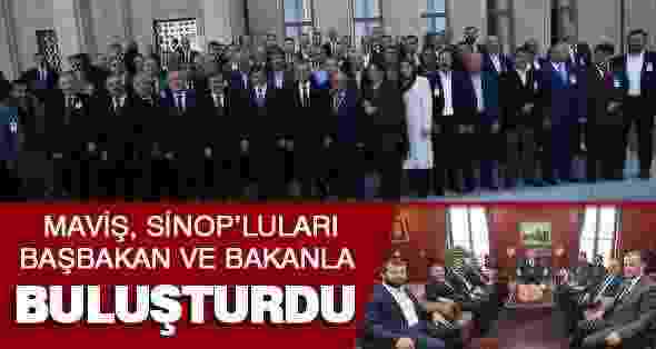 Maviş, Sinop’luları Başbakan Ve Bakanla Buluşturdu