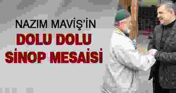 Nazım Maviş’in Dolu Dolu Sinop Mesaisi