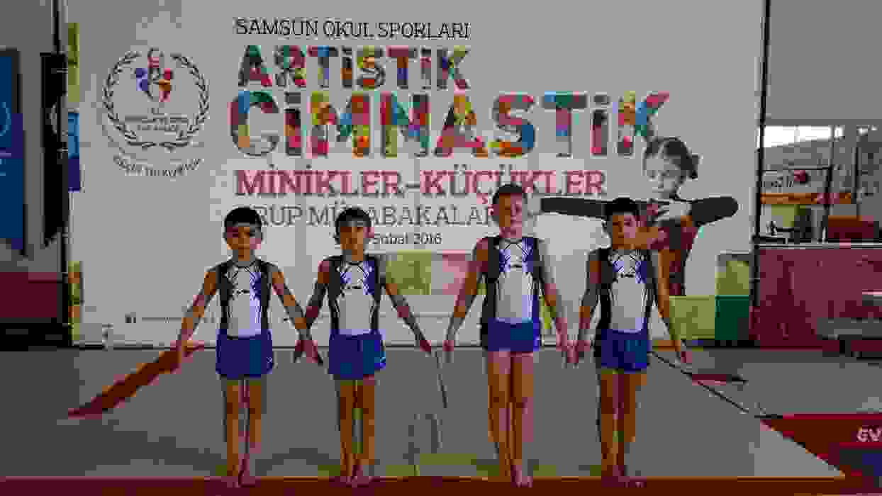 Okullar Arası Küçük Ve Minikler(A) Cimnastik Grup Birinciliği