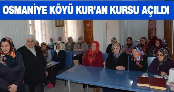  Sinop Osmaniye Köyü Kur’an Kursu Açıldı