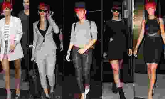 Rihanna Sokak Stili Moda Oldu