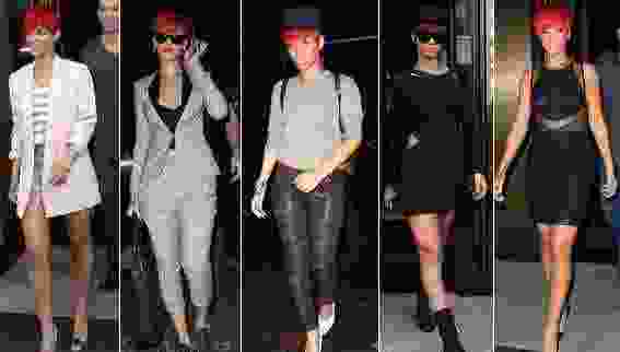 Rihanna Sokak Stili Moda Oldu