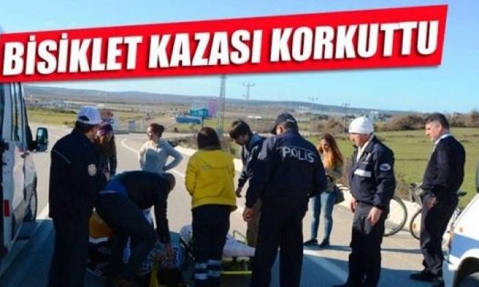 Sinop’ta Bisiklet Kazası