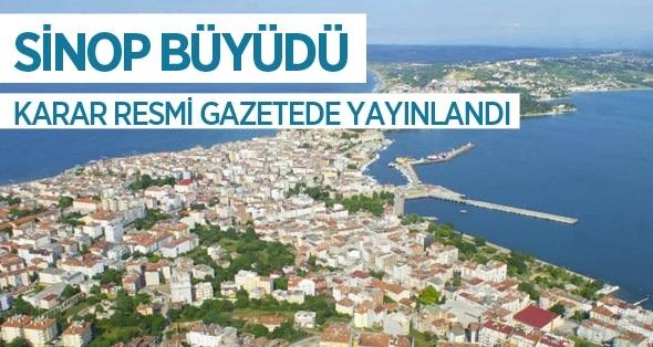 Sinop’ta Mahalle Sayısı 4’e Çıktı