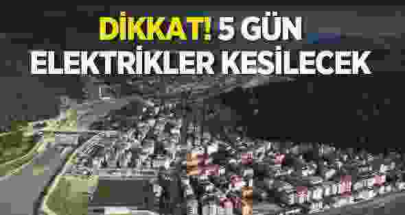 6 Mart 2016 Ayancık Elektrik Kesintisi