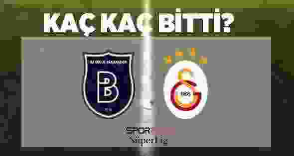 6 Mart Galatasaray Başakşehir Maçı Kaç Kaç Bitti? Süper Lig 16. Hafta