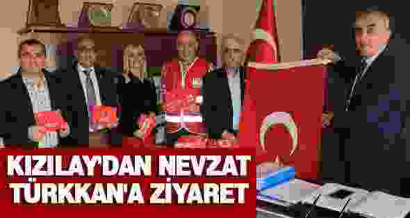 Kızılay’dan Nevzat Türkkan’a ziyaret