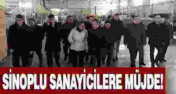 Maviş’ten Sinoplu Sanayicilere Müjde