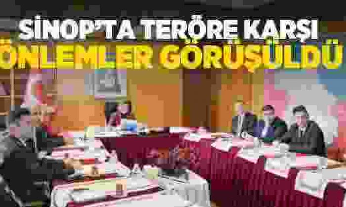 Terör Saldırılarına Karşı Sinop’ta Önlemler Alınıyor