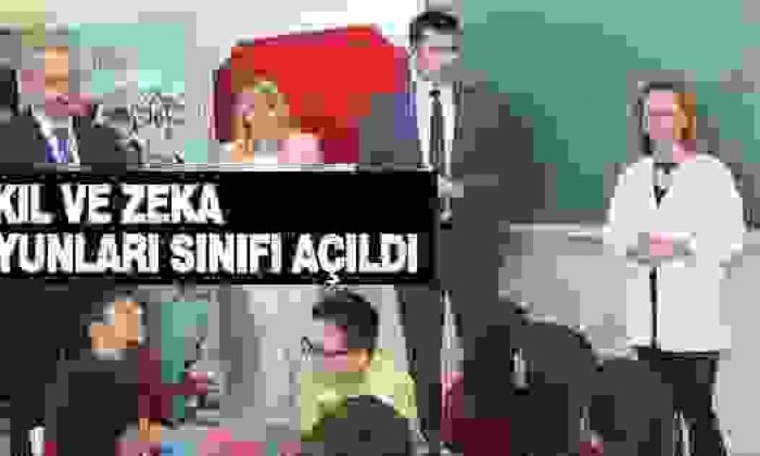 Akıl ve Zeka Oyunları Sınıfı açıldı