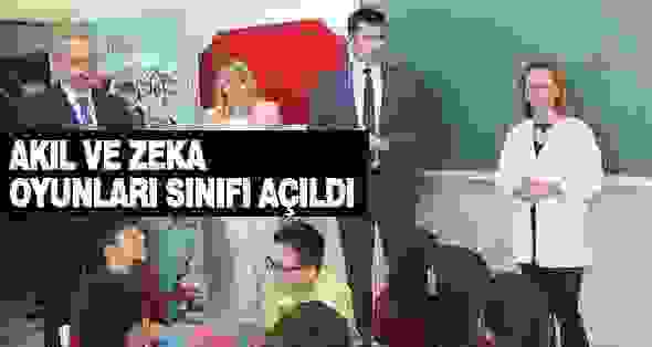 Akıl ve Zeka Oyunları Sınıfı açıldı