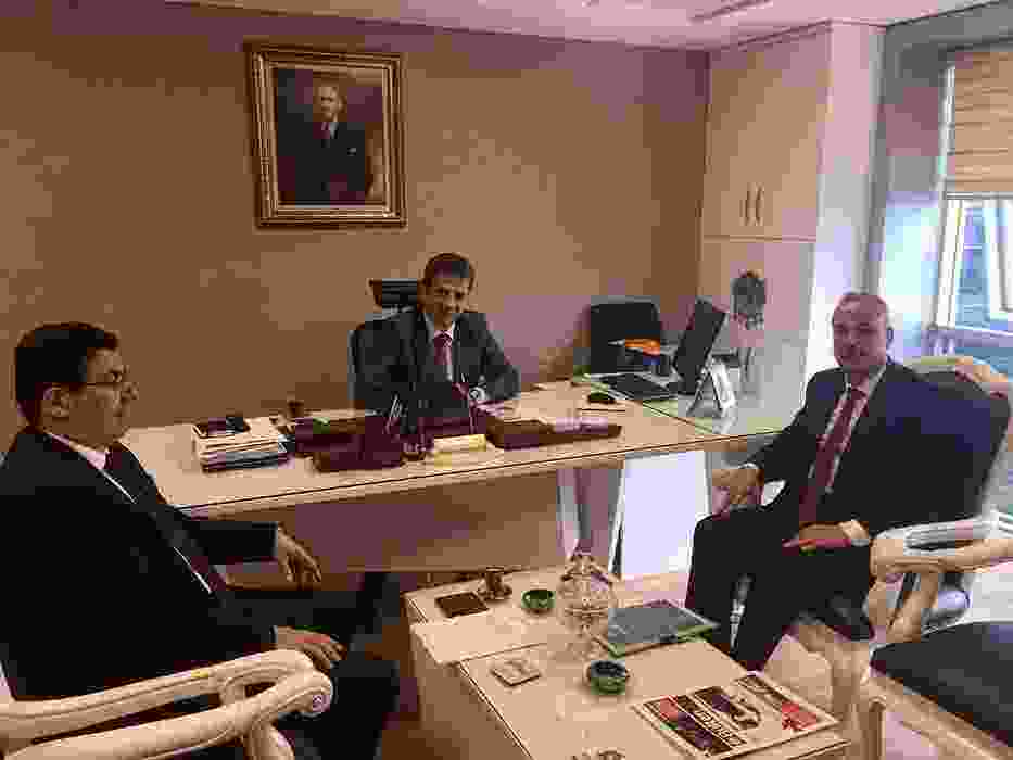 Başkan Ergün, Ankara'da Ziyaretlerde Bulundu
