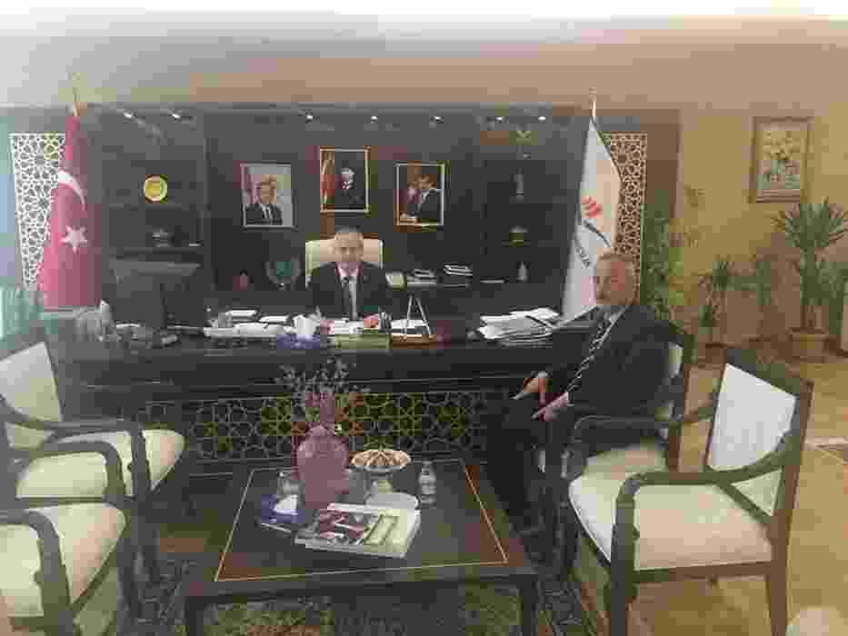 Başkan Ergün, Ankara'da Ziyaretlerde Bulundu