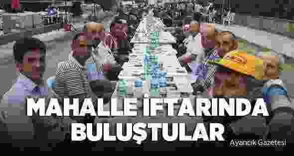 Ayancık’ta Mahalle İftarları Devam Ediyor