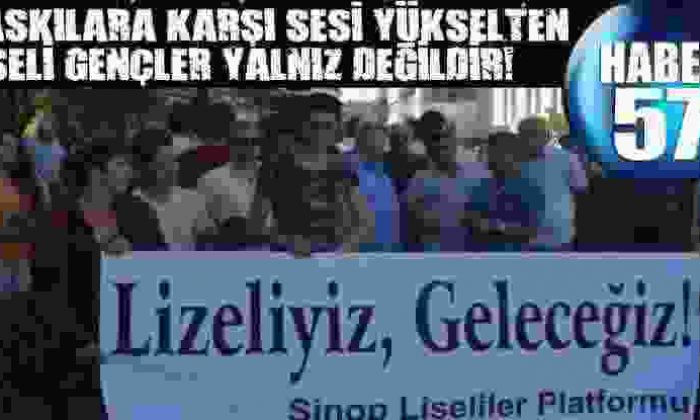 Baskılara Karşı Sesi Yükselten Liseli Gençler Yalnız Değildir!