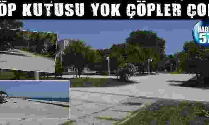Çöp Kutusu Yok Çöpler Çok!