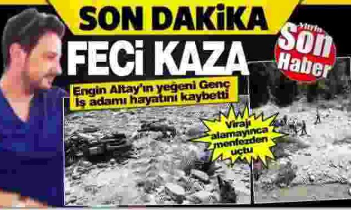 Genç iş adamı motor kazasında hayatını kaybetti