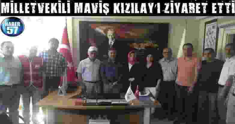 Milletvekili Maviş Kızılay’I Ziyaret Etti