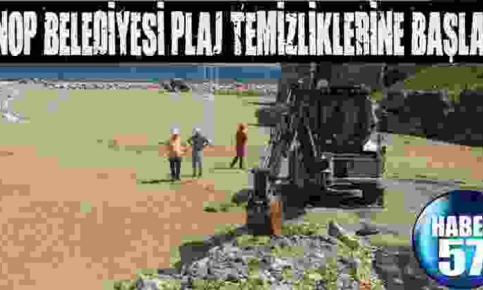 Sinop Belediyesi Plaj Temizliklerine Başladı