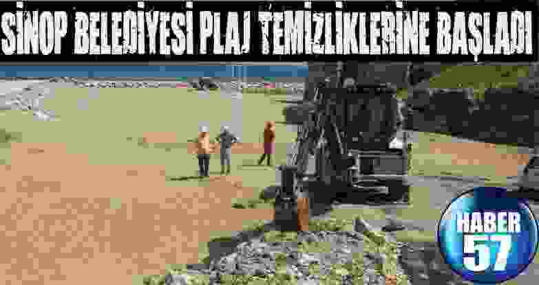 Sinop Belediyesi Plaj Temizliklerine Başladı